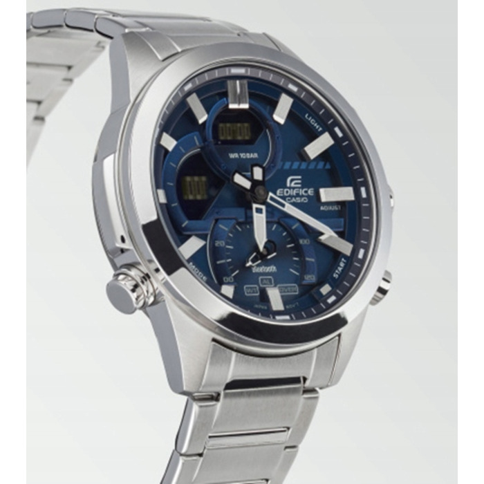 Чоловічий годинник Casio ECB-30D з секундоміром, водонепроникністю та Bluetooth