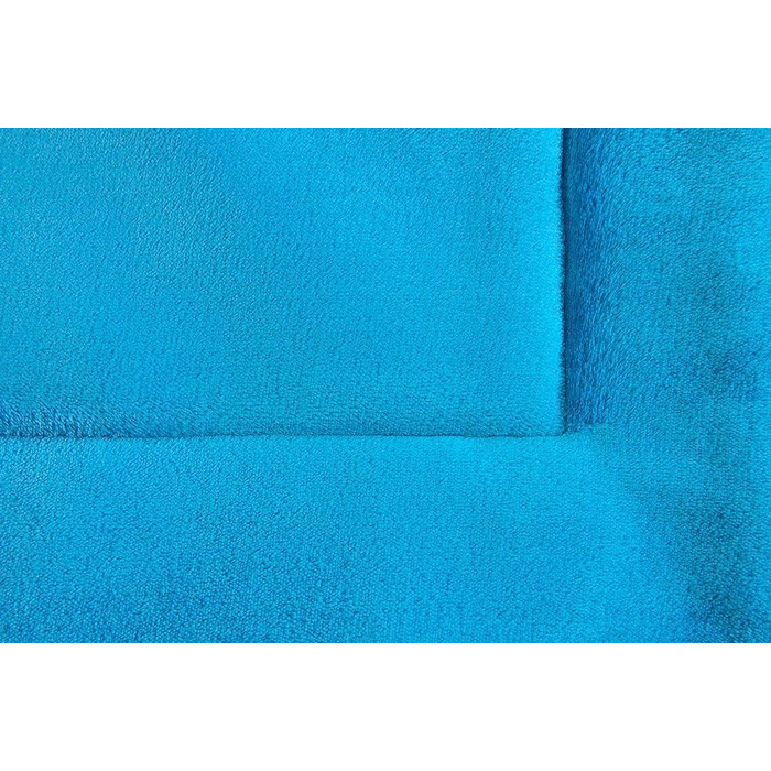 Складаний килимок для собак KAHU® для подорожей (60x80 см) • Зручний килимок-подушка для собак • Килимок для собак у подорожах • Легкий килимок для собак • Миючий килимок для собак • Колір: блакитний