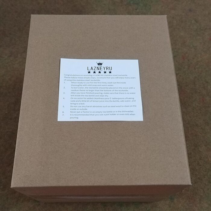 Чайник-свисток 3L з нержавіючої сталі, з термостійкою ручкою, для індукційних плит, чорний