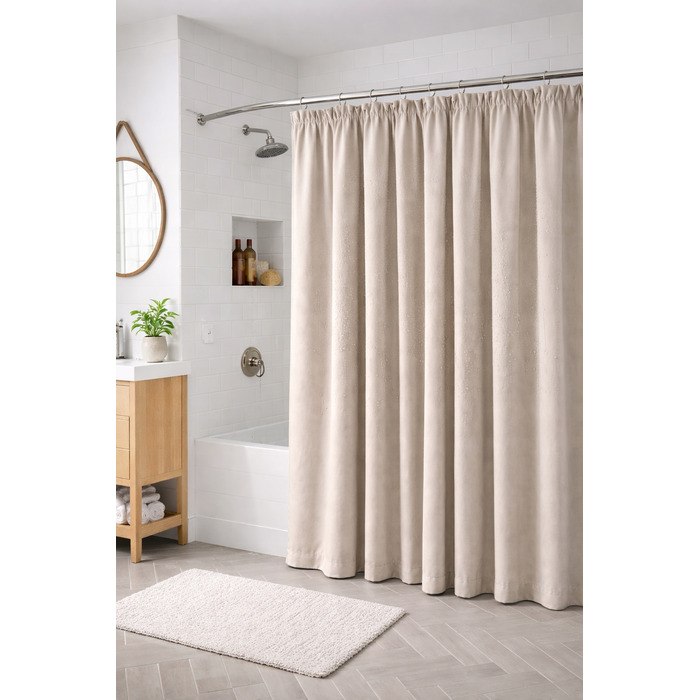 Текстильна штора для душу NOW-ART, 200 x 240 см