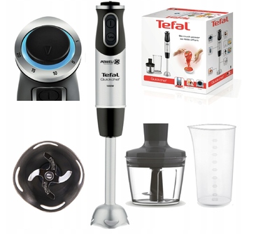 Ручний блендер 2в1 TEFAL QuickChef HB659838, 1000 Вт