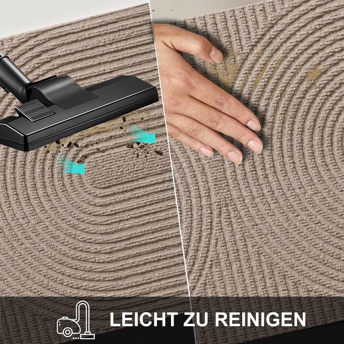 Килимок для дому та вулиці 43x76 см - неслизький, для збору бруду - миється - килимок для входу, порогу, саду (Коричневий)