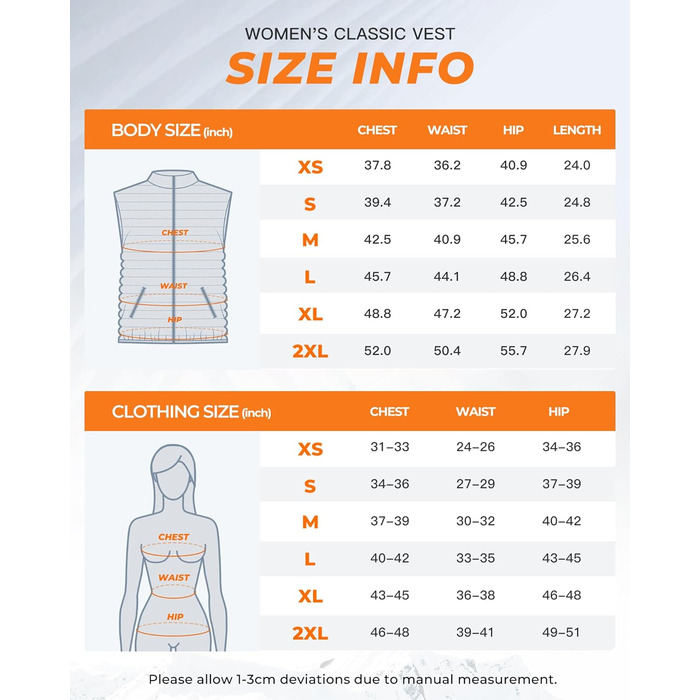 Жіночі грілки Heizwete з акумулятором 16000mAh 7,4V - 9 зон нагріву, 3 температурні режими, для активного відпочинку (сірий, S)