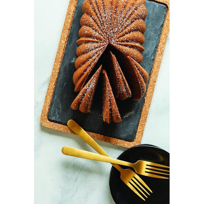 Форма для випікання Nordic Ware, хвиляста, золота, алюміній, антипригарна, NW 81677