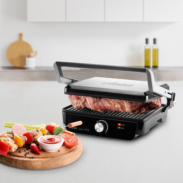 Ufesa Everest Electric Hot Plate with Touch Screen - 5 Pre-set Programs, Timer & Adjustable Temperature