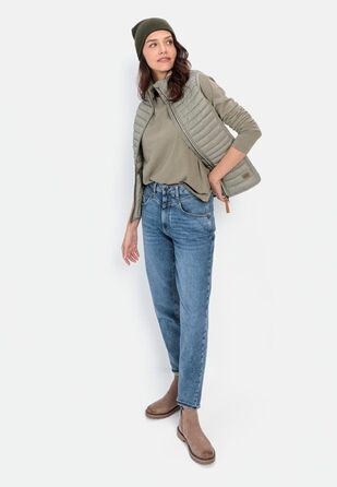 Жилет camel active для жінок з переробленого поліаміду (50, салатовий зелений)