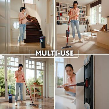 Набір для миття підлоги Vileda H2PrO: відро, мікрофібра, економія води, ергономіка