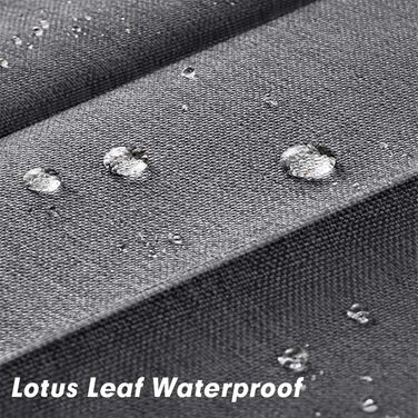 Водонепроникний душовий завіс з льону, антимольний, сірий 100x200 см з гачками