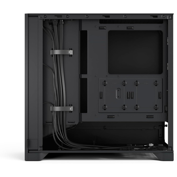 Корпус для ПК Fractal Design Pop Air 2 Black Solid, ATX, сітчастий Mesh, 3x 120 мм вентилятори, чорний