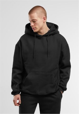 Чоловічий базовий худі Urban Classics Basic Oversized Hoody, чорний