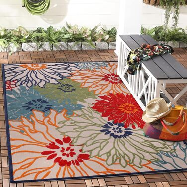 Килимок для дому та вулиці Impression Outdoor - вологостійкий, 80 x 150 см, червоний