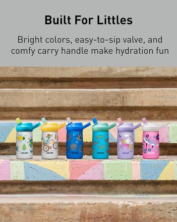 CamelBak Eddy+ Kids Sst Vacuum-Insulated Bottle 350ml 12Oz (Shark School)