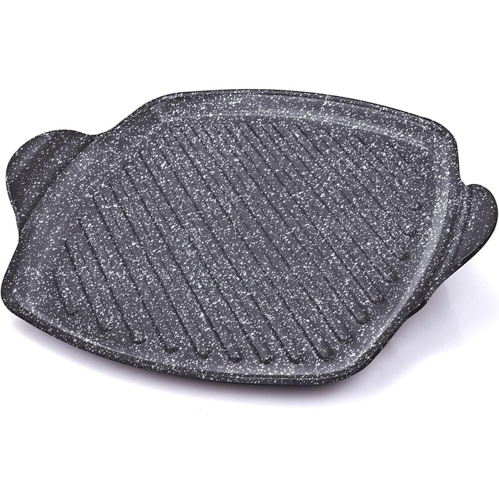 Гриль-решітка Währung Gusto, квадратна, алюмінієва, сіра, 25x25 см