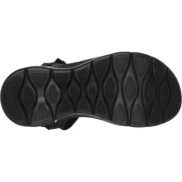 Сандалі жіночі Skechers Go Walk Flex Sublime чорного кольору, текстиль, 39 EU