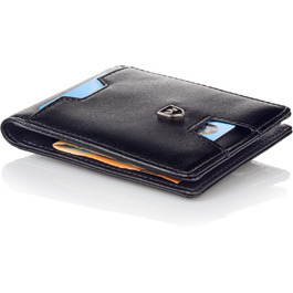 Kronenschein® Slim Wallet with Coin Pocket & RFID Protection | Wallet for Men & Women Small | Cardholder with Money Clip | Mini Wallet | Card Case | Card Wallet | Credit Card Holder
