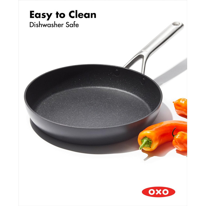 Набір кухонного посуду OXO Professionelles 5 предметів з керамічним покриттям, індукційний, з нержавіючої сталі, без PFAS, для професійного використання