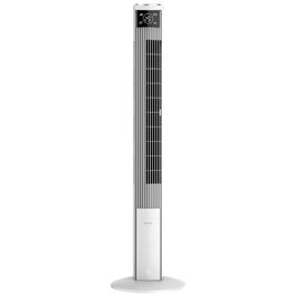 Вентилятор турецький Be Cool 121 см, 3 швидкості, осциляція, LED-дисплей, таймер 12год, іонізатор, пульт, білий, 45W