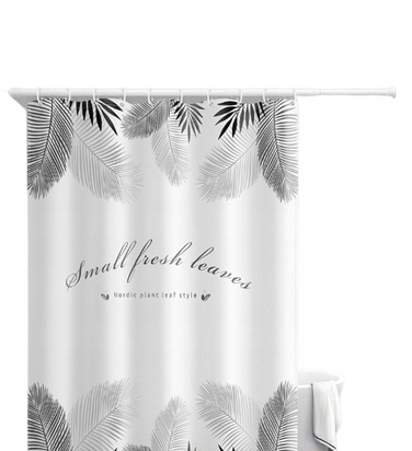 Розсувна штора для ванної Gold start 160-300 x 25 мм, чорна