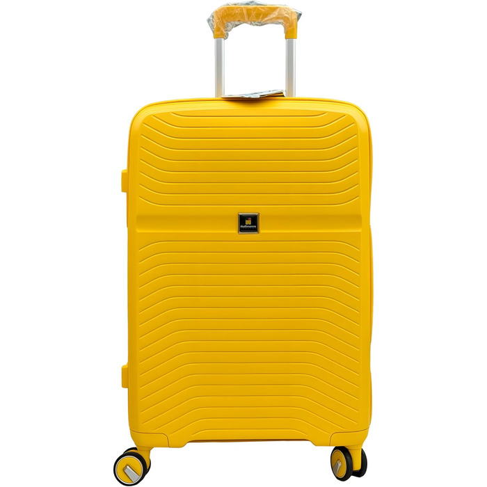 Чемодан Ribelli Handgepäck, 70л, жорсткий, з телескопічним ручками та TSA-замком, на 4 колесах, комплект L-XL-XXL