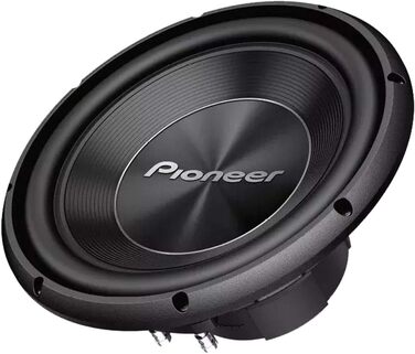 Сабвуфер Pioneer TS-A300S4 30 см 1500 Вт, 4 Ом, чорний, для корпусного монтажу, динамік із IMPP мембраною, потужний бас, автоакустика