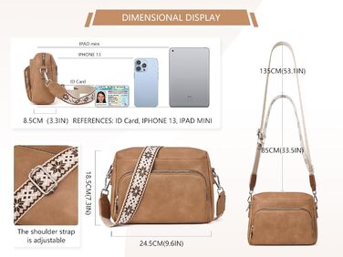 Сумка жіноча через плече MUIIKOLA крос-боді екошкіра жовто-хакі з регульованим ремінцем