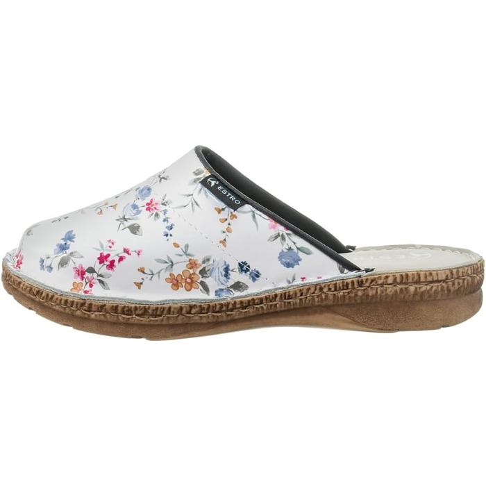 Жіночі фетрові тапочки ESTRO F03 (39 EU, білий) з неслизькою підошвою