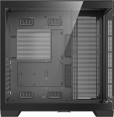 Корпус Antec C8 для RTX 40: двокамерний, з підтримкою 360 мм радіатора, без інструментів, Typ-C, високий повітряний потік
