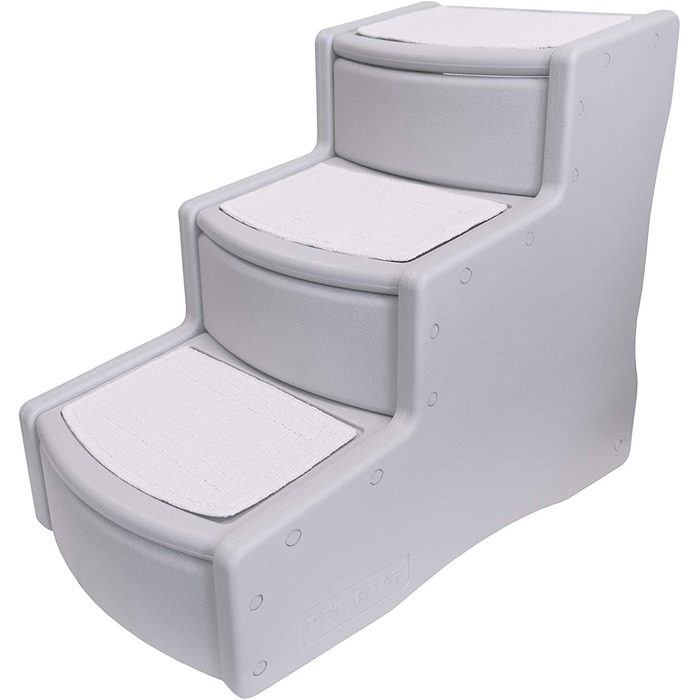 Східці для домашніх тварин Pet Gear Easy Step III, 3 сходинки, для котів/собак, знімні, пральні килимки, для тварин до 75 кг, без інструментів