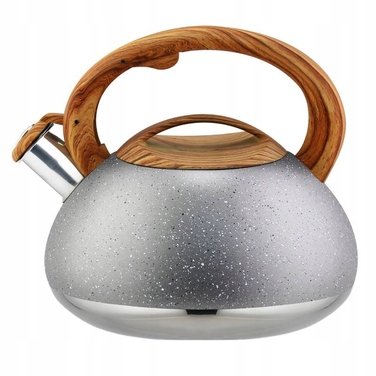 Класичний сталевий чайник Karl Hausmann, 3 л, бежево-сірий