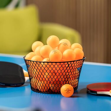 PRO SPIN Table Tennis Balls - 3 Star 40+ | High-Quality ABS Training Balls | Durable for Indoor/Outdoor Play, Competition & Tournaments (24 Pack)