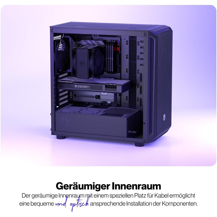 Корпус для ПК Endorfy Arx 700 Air ATX зі скляною бічною панеллю