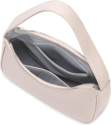 Сумка жіноча Schutertaschen Hobo мініатюрна, клатч на блискавці, колір бежевий (L)