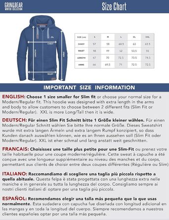 Толстовка Grin&Bear GEC603 L Зелена для чоловіків