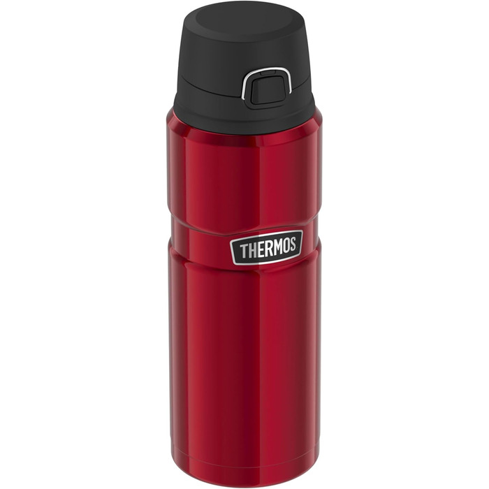 Термос із нержавіючої сталі 0,70л, блакитний - Thermos King, абсолютно герметичний, зберігає тепло 15 год, холод 24 год, для чаю, кави, води, BPA-free