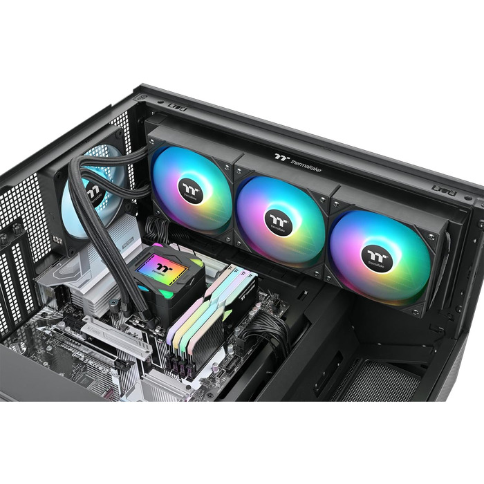 Thermaltake LA360 ARGB - Система водяного охолодження All-In-One, 360 мм, Чорний