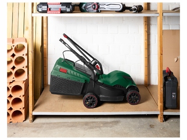 Електрична газонокосарка PARKSIDE PRM 1300 C3, 1300 Вт, травозбірник 30 л