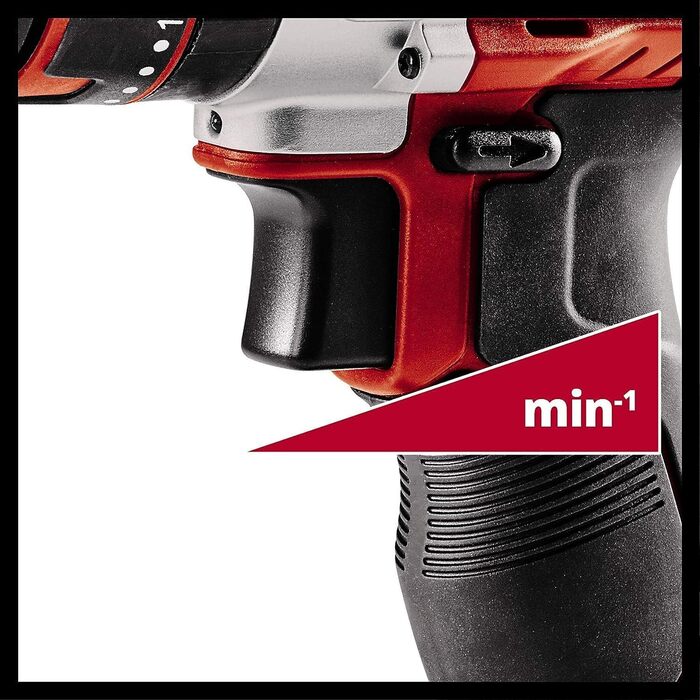 Акумуляторний ударний дриль-шуруповерт Einhell TE-CD 12/1 Li-i з зарядним пристроєм та 2x 2Ah акумуляторами