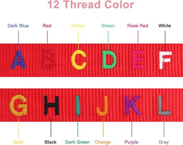 Персоналізоване собаче нашийник з металевою застібкою: напис та номер телефону, регульовані розміри для великих та середніх собак (Collar 06)