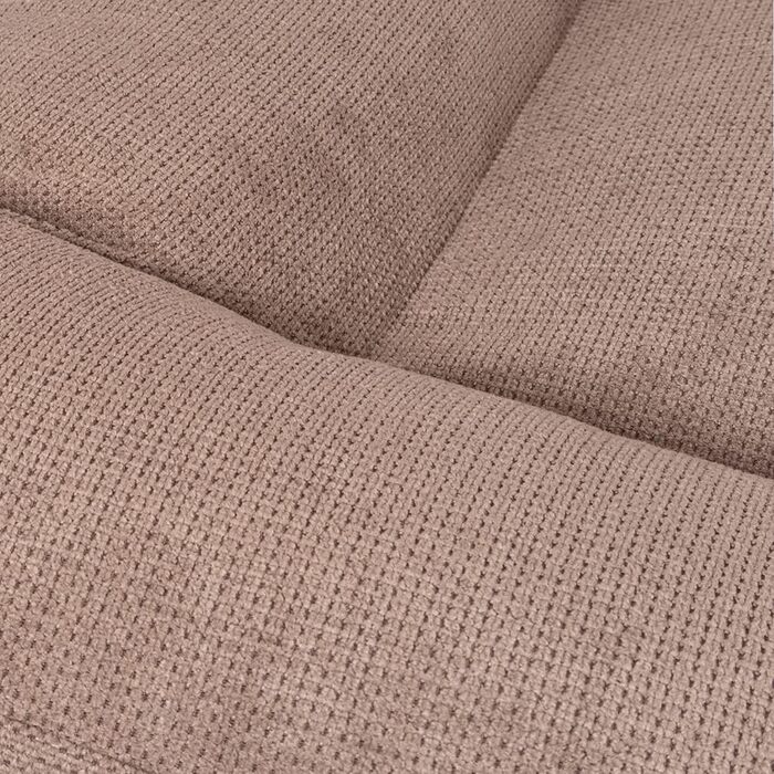 Ортопедичне ліжко для собак Knuffelwuff Sofia з м'якого велюру, 120x100 см, бежеве. Знімний, пральний чохол. Підходить для великих, середніх та маленьких собак. Розміри: 120 x 100 x 17 см