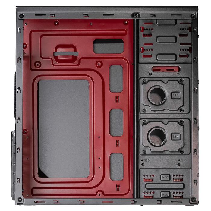 Корпус Akyga AK939BL Micro Tower, чорний