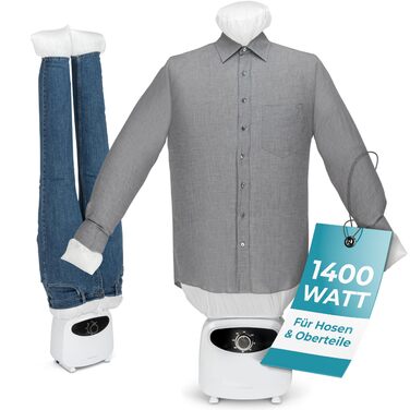 Автоматичний прасувальник сорочок ProfiCare PC-HBB 3117 | Прасувальна лялька 1400W | Швидкий та ефективний | З арома-насадкою