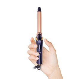 Набір для укладки волосся 6 в 1 Airstyler: фен, термощітка, плойка, браш для волосся, автоматична плойка, 1000W, блакитно-золотий
