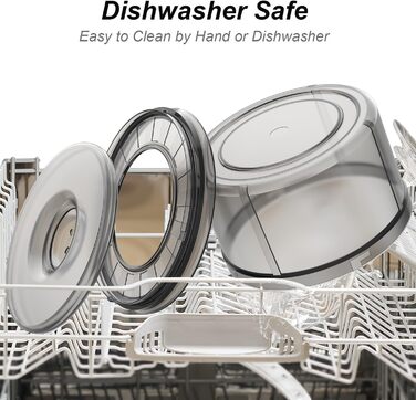 Миска для собак без розливання, витокозахисна, BPA-free, 3.8 л, велика місткість, з неслизьким дном, миска Slobber Stopper для неакуратних собак, анти-розливна губа