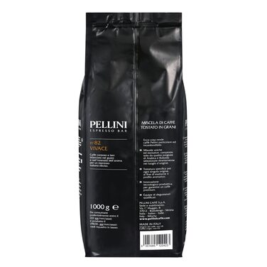 Кава в зернах Pellini N.9 Vivace для еспресо, 1 кг (набір 2 шт)