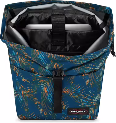 Рюкзак Eastpak UP ROLL 23 л, чорний (Brize Filter Navy), міський водостійкий