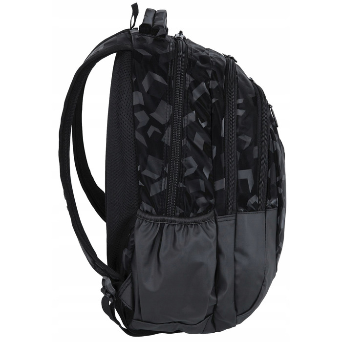 Шкільний багатокамерний рюкзак CoolPack, чорний, 28 л
