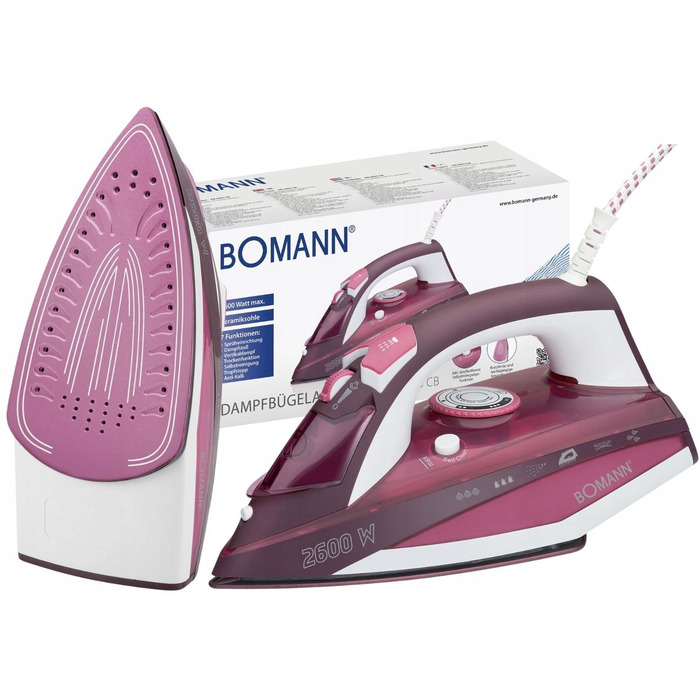 Парова праска Bomann DB 6005 CB, 2600 Вт