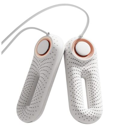 Сушарка для взуття електрична Snowpea Ultra з вентилятором, 37 Вт, швидке сушіння гарячим повітрям, біла