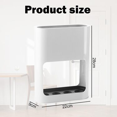 Підставка для парасоль підставка для парасоль з 4 слотами, знімний піддон, для дому, для довгих та коротких парасоль