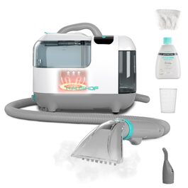 Пылесос с функцией пара HAUSHOF StainZapper Vapo: для коврів, диванів, авто. Очищувач з підігрівом та високою температурою. З миючим засобом.